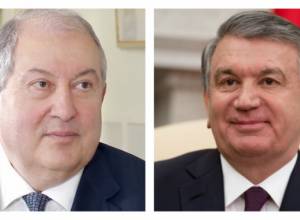President Sarkissian congratulates Uzbekistan counterpart on birthday
