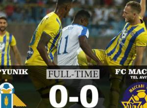 Europa League: Pyunik draws level with Maccabi Tel Aviv