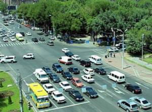 Traffic change in capital