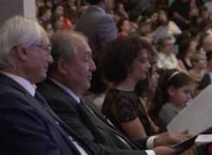 Նախագահը ներկա է գտնվել Երեւանյան 12-րդ միջազգային երաժշտական փառատոնի բացմանը