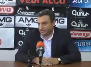 Press conference of Orinats Yerkir member Hovhannes Hovhannisyan