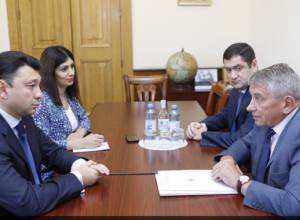 Eduard Sharmazanov receives CSTO PA Secretary in-Charge