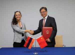 Armenia, China sign air communication agreement