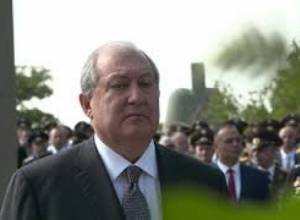 Արմեն Սարգսյանը Եռաբլուրում