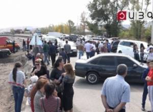 Protest action in Maralik again