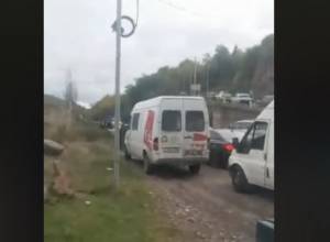 Syunik residents block road. Hunan Poghosyan's appointment angers them