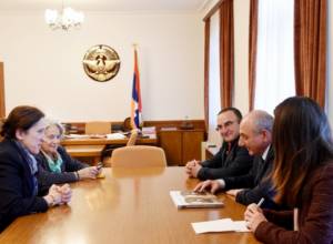 Антония Арслан в Арцахе