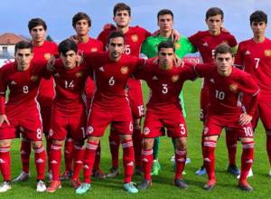 Armenian national team of M-17 lost to Italy
