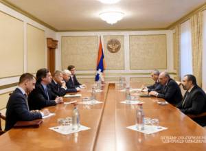 Artsakh’s President receives OSCE Minsk Group Co-chairs