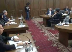 Live: Бюджетные обсуждения на совместном заседании постоянных комиссий НС