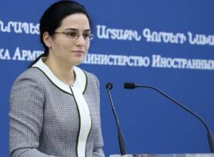 LIVE. Press Secretary of RA MFA Anna Naghdalyan’s press conference