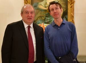 Armen Sarkissian meets with Summit of Minds Managing Partner Thierry Malleret