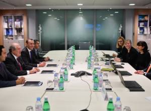 President Sarkissian discusses concrete cooperation program with Dassault Systèmes
