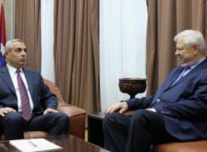Глава МИД Арцаха принял личного представителя действующего председателя ОБСЕ