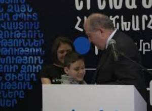 Երեխաները Հայաստանի Հանրապետության ամենաարժեքավոր քաղաքացիներն են  Արմեն Սարգսյան
