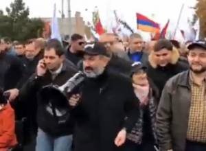 Նիկոլ Փաշինյանի երթը Երևանում