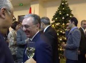 Ամանորյա ընդունելություն ԱԳՆ ում՝ Նիկոլ Փաշինյանի մասնակցությամբ