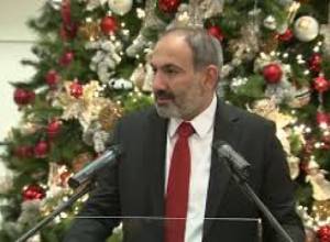 Նիկոլ Փաշինյանի ելույթն Ամանորի և Սուրբ Ծննդյան տոների առթիվ ԿԲ ում կազմակերպված ընդունելությանը