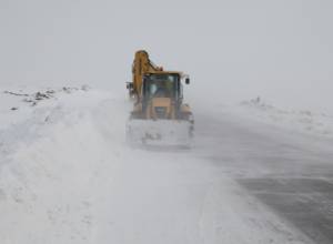 Snowstorm in some parts of country