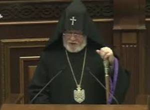 Հայրապետի ելույթը նորընտիր Ազգային Ժողովում