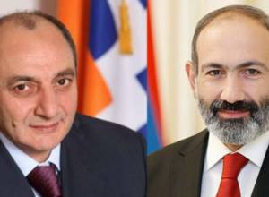 Artsakh’s President congratulates Nikol Pashinyan