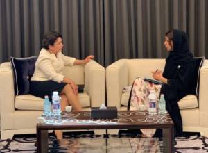 ԱՄԷ պետնախարարը Տիկին Նունե Սարգսյանին հրավիրել է գրքի փառատոնի