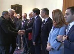 Նիկոլ Փաշինյանը հանդիպեց Գերմանիայի նախագահի հետ