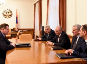 Bako Sahakyan receives chairman of Investigative Committee of Armenia