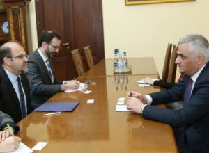 Deputy Prime Minister Mher Grigoryan receives Chargé d’Affaires, a.i. of the U.S. Embassy