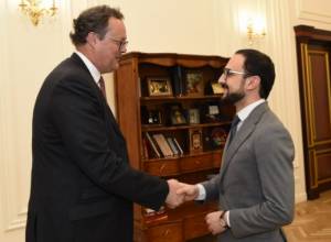 Вице-премьер встретил  вице-председателя компании  «Thales»