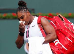 Սերենա Ուիլյամսը չի կարողացել ավարտին հասցնել խաղը