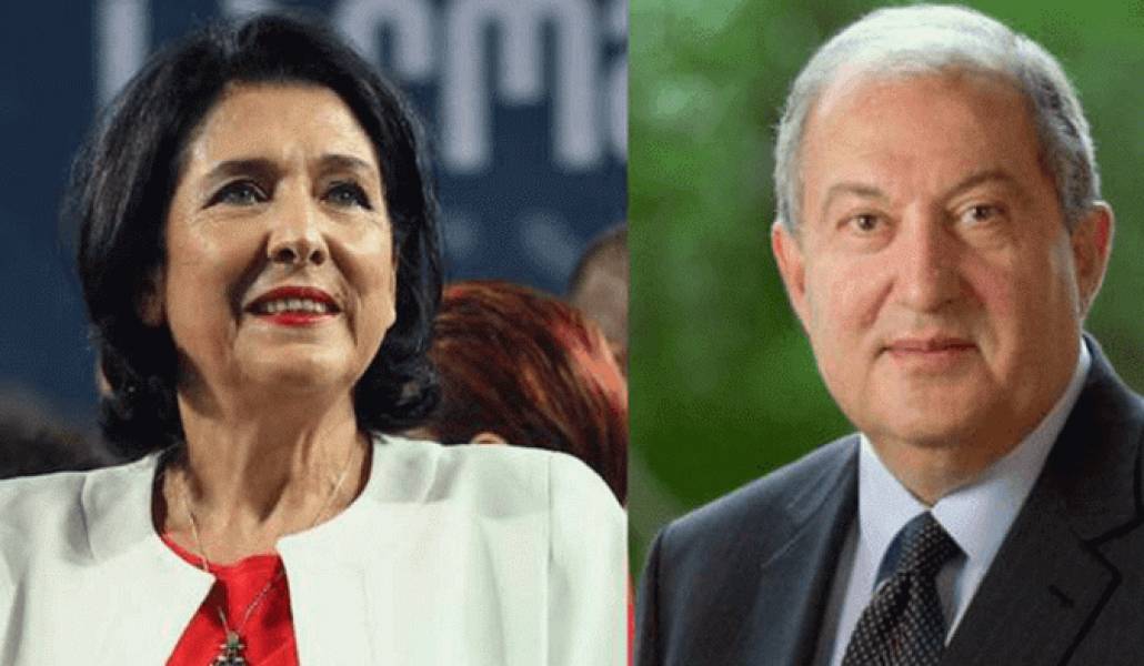 armen-sargsyan-salome-zurabishvili