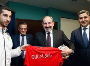 Сегодня мы идем на футбол: Никол Пашинян