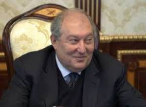 Նախագահ Սարգսյանը հյուրընկալել է 2016թ ապրիլյան ռազմական գործողությունների մասնակիցներին