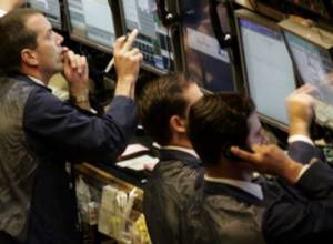 На валютной бирже