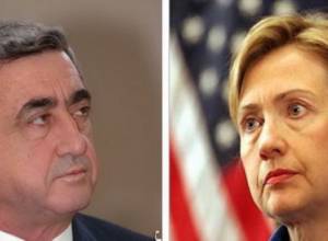 Клинтон проинформировала Саргсяна