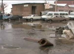 Вода залила магазины