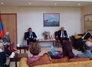 президент НКР в Бейруте