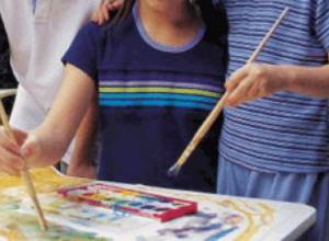 В центре конкурса рисовальщиков – природа