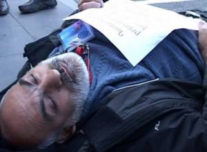 Вардгес Гаспари проводит акцию