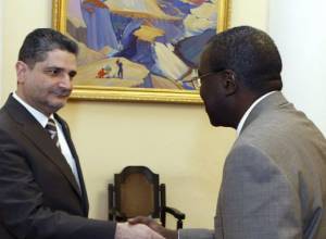 Саргсян принял Жана Мишеля Хаппи