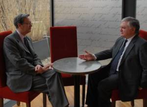 Налбандян встретился с генсеком ОБСЕ