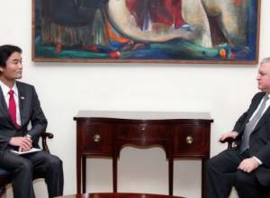 Первый «высокий» визит из Японии