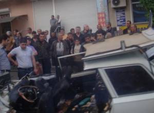 Крупная авария в Ереване