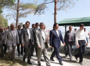 Серж Саргсян побывал на общественном пляже