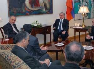 Налбандян встретился с Али Акбаром Салехи