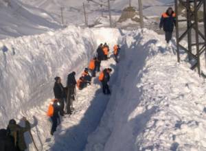 Работы по расчистке снега завершены