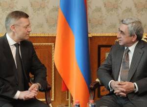 Серж Саргсян принял директора Frontex