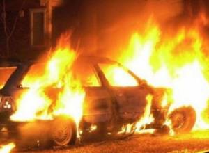 Сгорел автомобиль