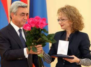 Серж Саргсян вручил награды